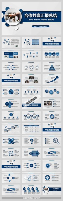 合作共赢年度工作汇报模板